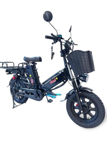 صورة دراجة كهربائية 60 فولت ابو بطاريتين